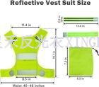 Adjustable Safety Reflective Vest Belt Stripe Strap Night Running Jogging Biking