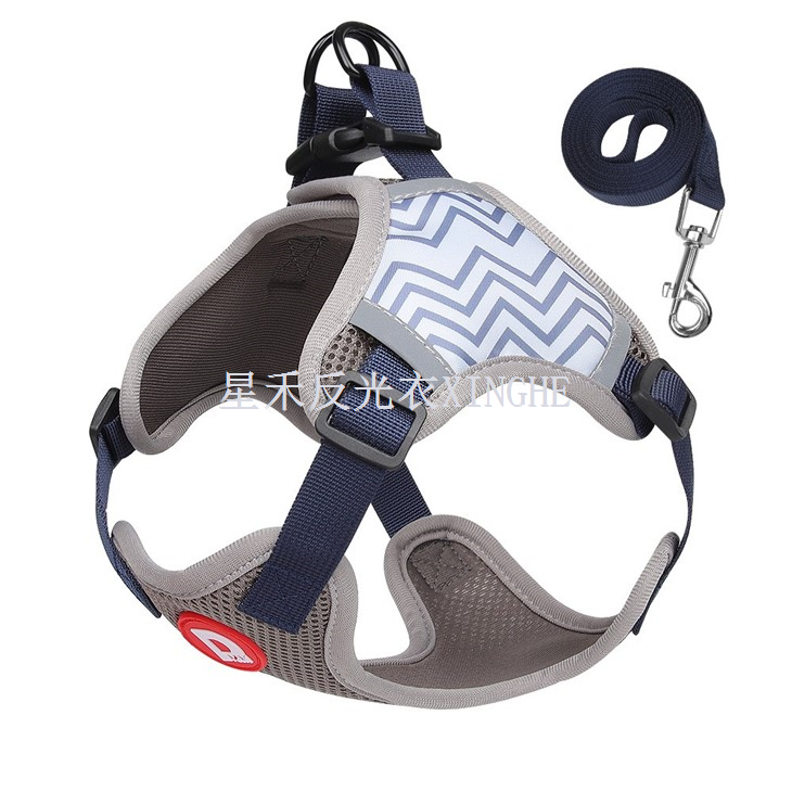 Reflecterende hondenborstband