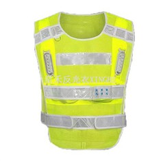 Verbeterde zichtbaarheid LED-veiligheidsreflecterend vest