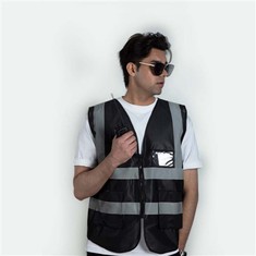 Hi Vis Multi-pocket Surveyor-veiligheidsvest