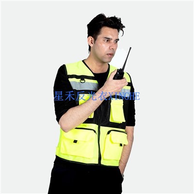 Hi-Vis veiligheidsreflecterend vest