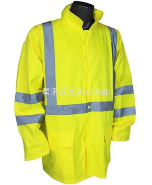 Hi Viz lichtgewicht regenjack