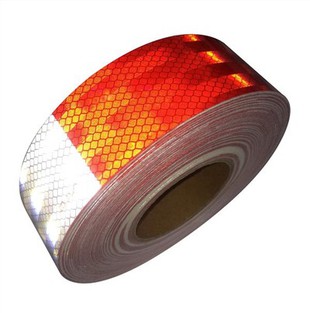 Reflecterende geweven waarschuwingstapes