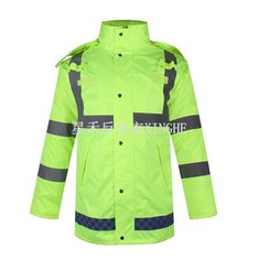 Veiligheid reflecterende regenjassen