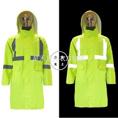 Verkeershygiëne reflecterende regenjasoveralls