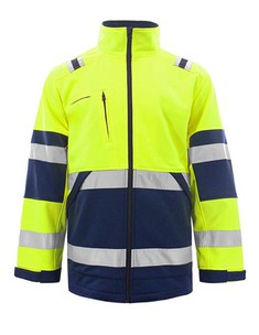 Wollen veiligheidsjack voor de winter