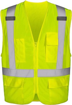 Fluorescerend geel veiligheidsvest