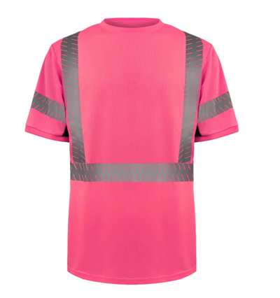 Roze reflecterend shirt